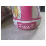(CSB) Pair of Coach High Top Sneake...