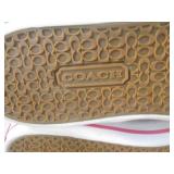 (CSB) Pair of Coach High Top Sneake...