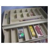 (EC1) 3 Fishing Tackle Boxes with C...