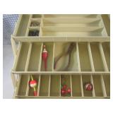 (EC1) 3 Fishing Tackle Boxes with C...