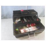 (EC1) 3 Fishing Tackle Boxes with C...