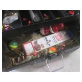 (EC1) 3 Fishing Tackle Boxes with C...