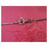 (CNTR) 925 Silver Necklace 3.57 Gra...