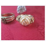 (CNTR) 5 Avon Rings...