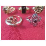 (CNTR) 5 Avon Rings...