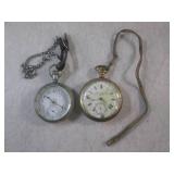 (CNTR) 2 Vintage Pocket Watches as ...