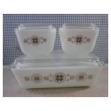 (BS) Vintage Pyrex 3pc Town & Count...