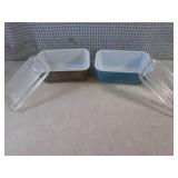 (FS) 2 Vintage Pyrex Refrigerator D...