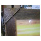 (FDS) Framed Vintage Grain Belt Bee...