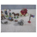 (EC1) Assorted Metal Miniature Figu...