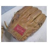(EW6) 5 Assoorted Baseball Gloves...