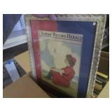 (A-1) Box of Assorted Framed Vintag...