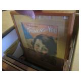 (A-1) Box of Assorted Framed Vintag...