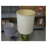 (CS) Vintage Green Globe Table Lamp...