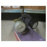 (CS) Vintage Green Globe Table Lamp...