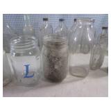 (A-3) Assorted Vintage Bottles and ...