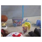 (EW4) Assorted Dolls, Accessories a...