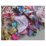 (EW4) Assorted Dolls, Accessories a...