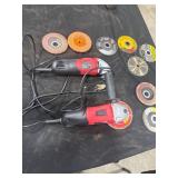 Angle Grinders & Discs Lot