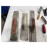 Concrete Finishing Tool Lot