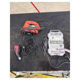 Power Tool Lot: Jigsaw, Rotary, Engraver