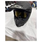 HJC Off-Road Helmet with Goggles