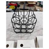 Wine Rack & Libbey Glasses