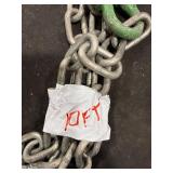 Heavy-Duty Metal Chain with Shackles