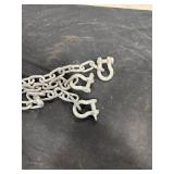 Heavy-Duty Metal Chain with Shackles