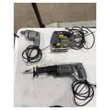 Lot of 3 Corded Power Tools