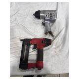 Pneumatic Air Wrench & Nail Gun Lot