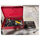 Toolbox with Assorted Hardware