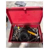 Toolbox with Assorted Hardware