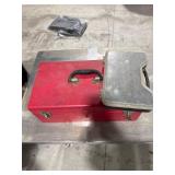 Toolbox with Assorted Hardware