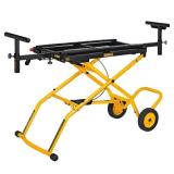DEWALT 32-1/2 in. x 60 in. Rolling Miter Saw Stand with 300 lbs. Capacity