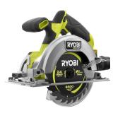 RYOBI ONE+ HP 18V Brushless Cordless Compact 6-1/2 in. Circular Saw w/ 4ah battery and Charger