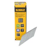 DEWALT 1-3/4 in. x 15-Gauge DA 34-Degree Bright Finish Nails (1000-Pack)
