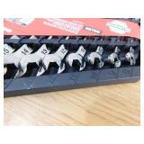 Milwaukee 144-Position Flex-Head Ratcheting Combination Wrench Set Metric (15-Piece)