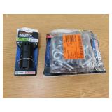 Trailer Safety Chain kit & 7 way light adapter.