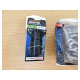 Trailer Safety Chain kit & 7 way light adapter.