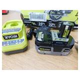 RYOBI ONE+ HP 18V Brushless Cordless Compact 6-1/2 in. Circular Saw w/ 4ah battery and Charger