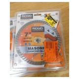(5) RIDGID 7 in. Turbo Diamond Blade
