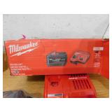 Milwaukee M18 18-Volt Lithium-Ion REDLITHIUM FORGE Starter Kit with 12. 0Ah Battery and Charger