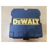 DEWALT 100 ft. Green Self-Leveling Cross Line Laser Level with (3) AA Batteries & Case