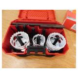 Milwaukee Hole Saw Kit with extra Bits