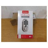 NEW - Kwikset HALO Satin Nickel Keypad WiFi Electronic Single-Cylinder Smart Lock Deadbolt featuring SmartKey Security