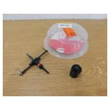 Milwaukee 2 in. to 7 in. Black Oxide Adjustable Hole Saw Cutter