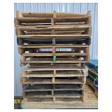 (10) 40" x 48" Wood Pallets