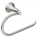 (3) New MOEN Darcy Single Post Toilet Paper Holder with Press and Mark in Brushed Nickel