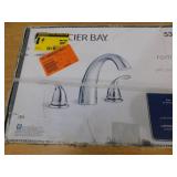 GLACIER BAY Builders 461-5001 Roman Tub Faucet with 2-Handle Deck-Mount in Chrom